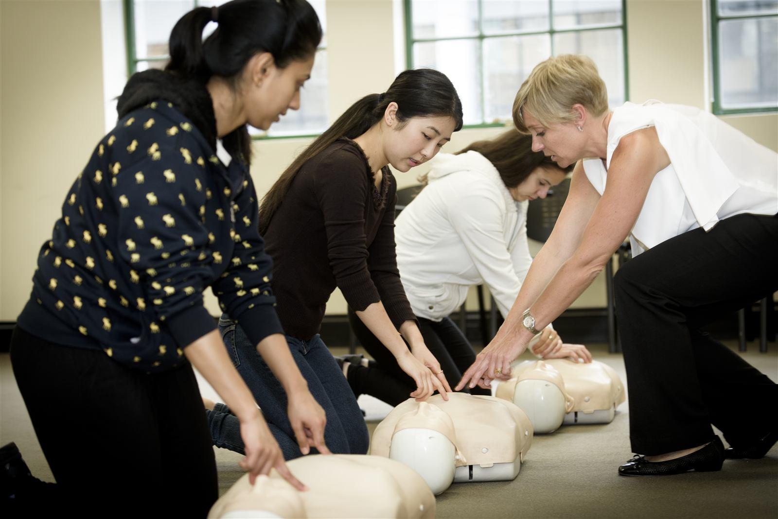 CPR training class in Sydney